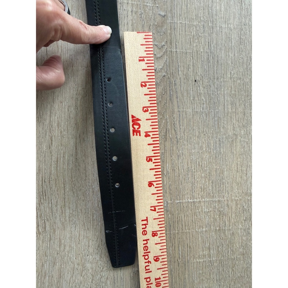Billabong Mens Dimension Belt Black Double Stitched Matte Buckle ABYAA00225 L - Picture 5 of 5